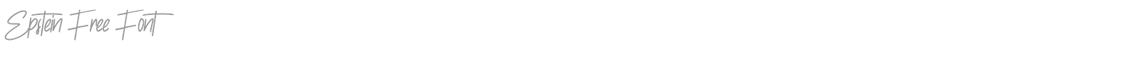 Epstein font preview